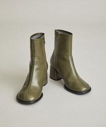 city | 【CITY(シティ)】ラウンドトゥレザーショートブーツ(ブーツ)