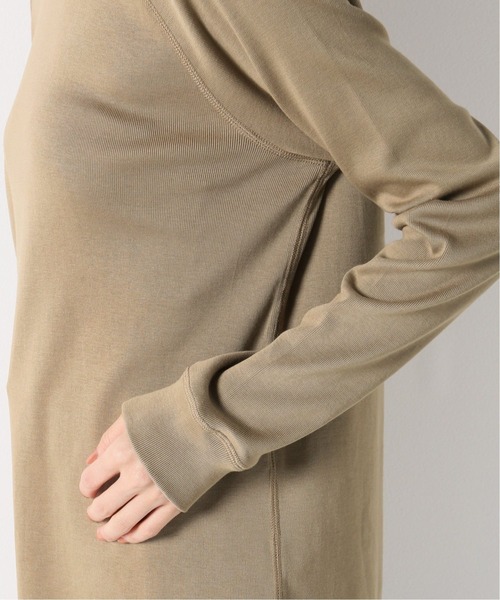 plage（プラージュ）の「premium フライスロンTシャツ◆（Tシャツ/カットソー・レディース・ホワイト/カーキ/ネイビー・FREE）」の16枚目の写真