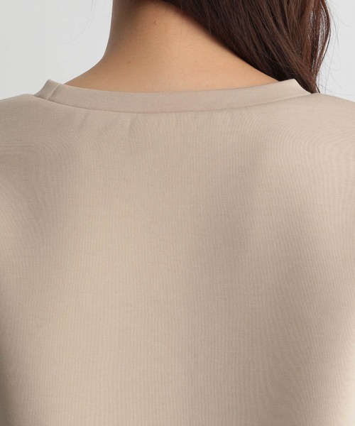 Andemiu（アンデミュウ）の「ダンボールレースアップカット238304（スウェット・レディース・ライトグレー/ベージュ/ブルー・FREE）」の22枚目の写真