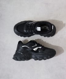 LOVEHUNTER 軽量 厚底ダッドスニーカー