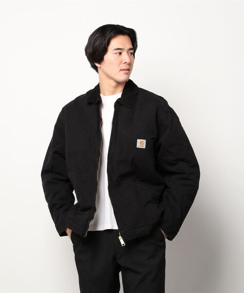 Carhartt WIP（カーハートダブリューアイピー）の「OG DETROIT JACKET（ブルゾン・メンズ・ライトブラウン/ライトグレー/ブラック・SMALL/MEDIUM/X-LARGE/LARGE）」の2枚目の写真
