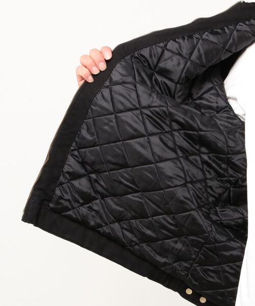Carhartt WIP（カーハートダブリューアイピー）の「OG DETROIT JACKET（ブルゾン・メンズ・ライトブラウン/ライトグレー/ブラック・SMALL/MEDIUM/X-LARGE/LARGE）」の6枚目の写真