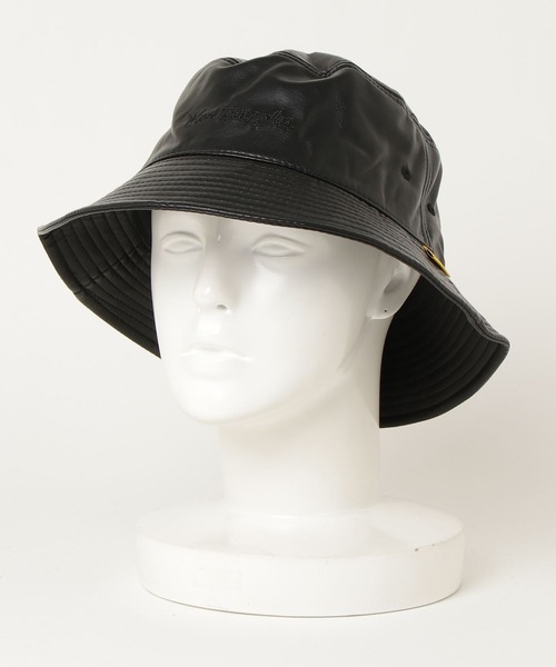 Mark Gonzales（マーク・ゴンザレス）の「MARK GONZALES/マークゴンザレス【web限定】　PU バケットハット（ハット・メンズ・ブラック×ブラック/ブラック×ホワイト・FREE）」の13枚目の写真