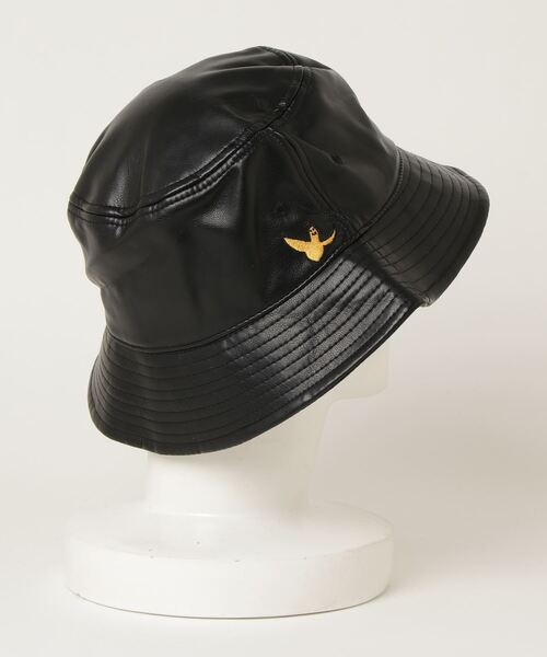 Mark Gonzales（マーク・ゴンザレス）の「MARK GONZALES/マークゴンザレス【web限定】　PU バケットハット（ハット・メンズ・ブラック×ブラック/ブラック×ホワイト・FREE）」の14枚目の写真