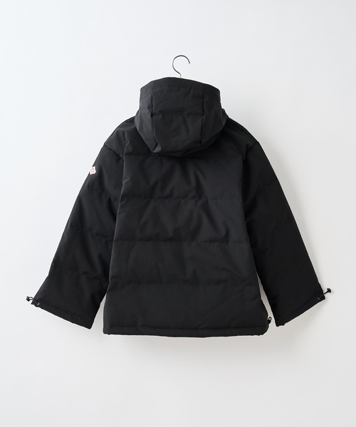 DANTON(ダントン)の「#※【DANTON/ダントン】DOWN HOODED JK/ダウンフードジャケット(ダウンジャケット/コート・レディース・パープル/ブラック・SMALL/X-SMALL)」の15枚目の写真