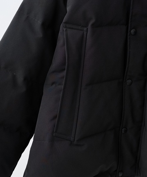 DANTON(ダントン)の「#※【DANTON/ダントン】DOWN HOODED JK/ダウンフードジャケット(ダウンジャケット/コート・レディース・パープル/ブラック・SMALL/X-SMALL)」の21枚目の写真