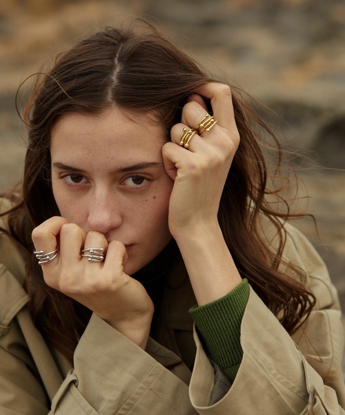 soerte(ソエルテ)の「Brass cross ring/真鍮クロスリング(リング・メンズ・シルバー/ゴールド・#19/#15)」の13枚目の写真
