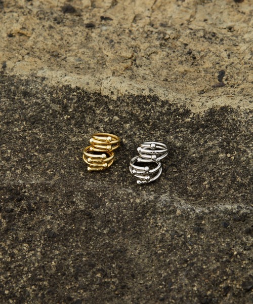 soerte(ソエルテ)の「Brass cross ring/真鍮クロスリング(リング・メンズ・シルバー/ゴールド・#19/#15)」の9枚目の写真