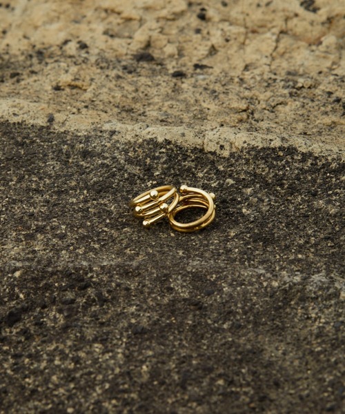 soerte(ソエルテ)の「Brass cross ring/真鍮クロスリング(リング・メンズ・シルバー/ゴールド・#19/#15)」の6枚目の写真