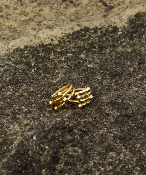 soerte(ソエルテ)の「Brass cross ring/真鍮クロスリング(リング・メンズ・シルバー/ゴールド・#19/#15)」の7枚目の写真