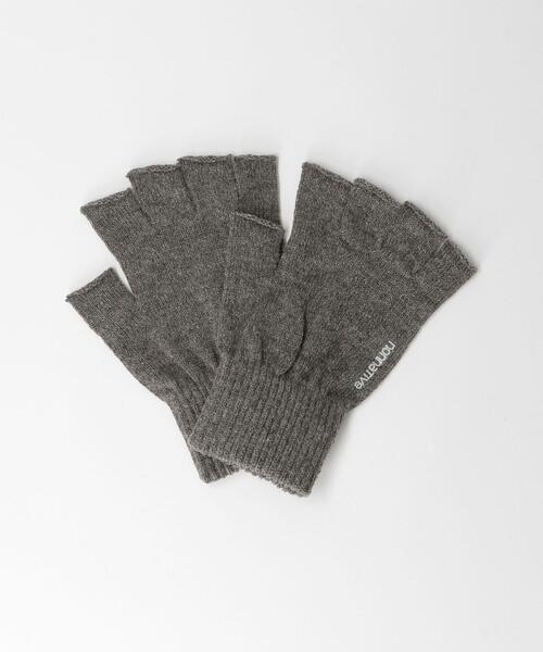nonnative（ノンネイティブ）の「＜nonnative(ノンネイティブ)＞ CUT OFF GLOVES /グローブ □□（手袋・メンズ・ダークグレー/ネイビー・FREE）」の2枚目の写真