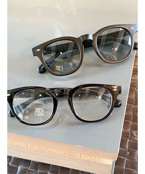 GYDA(ジェイダ)の「クリアボストンサングラス(その他雑貨・レディース・クリア/ブラック・FREE)」の7枚目の写真