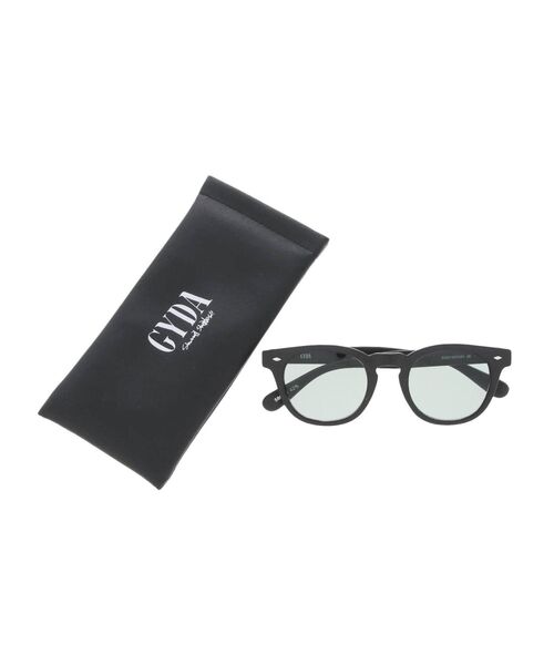 GYDA(ジェイダ)の「クリアボストンサングラス(その他雑貨・レディース・クリア/ブラック・FREE)」の12枚目の写真