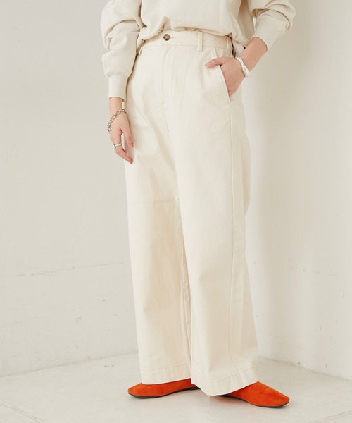 セール Daily Premium チノワイドパンツ チノパンツ Ciaopanic Typy チャオパニックティピー のファッション通販 Zozotown