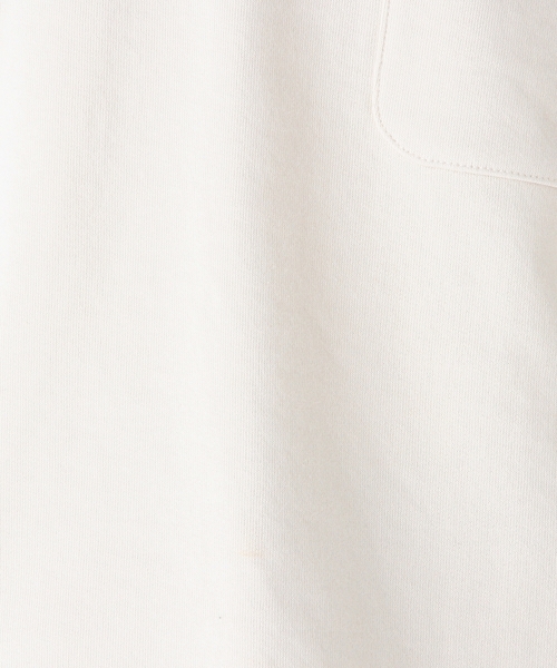 Another Edition（アナザーエディション）の「ウラケポケットラグランプルオーバー/AEBC ｳﾗｹ POC RGLN◆（スウェット・レディース・ホワイト/ベージュ/ネイビー/ライラック・ﾌﾘ-）」の6枚目の写真