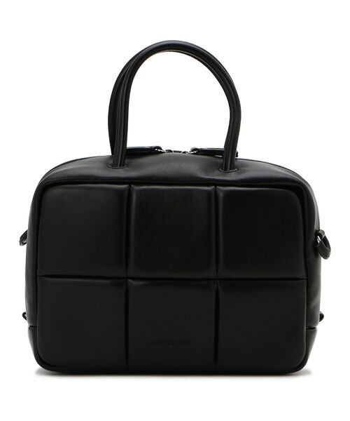 ADD CULUMN（アドカラム）の「ADD CULUMN(アドカラム) PUFF-BOSTON/ボストンバック（ショルダーバッグ・レディース・アイボリー/ラベンダー/ブラック・FREE）」の3枚目の写真