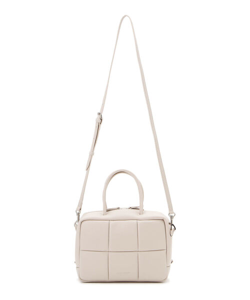 ADD CULUMN（アドカラム）の「ADD CULUMN(アドカラム) PUFF-BOSTON/ボストンバック（ショルダーバッグ・レディース・アイボリー/ラベンダー/ブラック・FREE）」の6枚目の写真