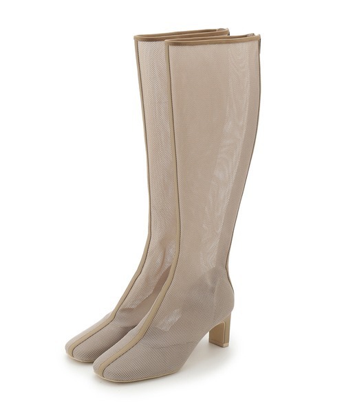 SNIDEL（スナイデル）の「バリエロングブーツ（ブーツ・レディース・モカ/ブラック/ベージュ・LARGE/SMALL/MEDIUM）」の6枚目の写真