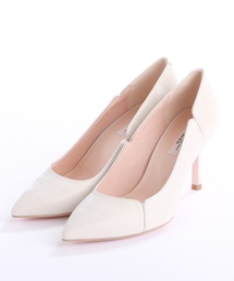 【SEVEN TWELVE THIRTY】LovelyWalk カットワークパンプス