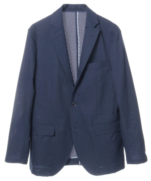 CROWDED CLOSET(クラウデッドクローゼット)の「【COOL DOT(クールドッツ)】ツイルプリントジャケット/セットアップ・別売りパンツ有り(テーラードジャケット・メンズ・ネイビー/グレー/ブルー・01/02/03/04)」の7枚目の写真
