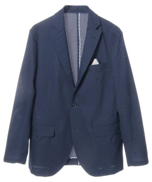 CROWDED CLOSET(クラウデッドクローゼット)の「【COOL DOT(クールドッツ)】ツイルプリントジャケット/セットアップ・別売りパンツ有り(テーラードジャケット・メンズ・ネイビー/グレー/ブルー・01/02/03/04)」の6枚目の写真