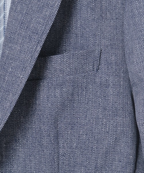 CROWDED CLOSET(クラウデッドクローゼット)の「【COOL DOT(クールドッツ)】ツイルプリントジャケット/セットアップ・別売りパンツ有り(テーラードジャケット・メンズ・ネイビー/グレー/ブルー・01/02/03/04)」の18枚目の写真
