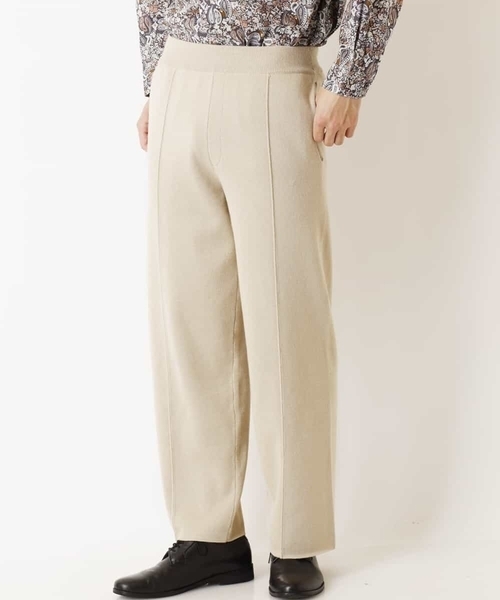 MK MICHEL KLEIN HOMME (エムケーミッシェルクランオム)の「ニットパンツ(その他パンツ・メンズ・アイボリー/ブラック・48/46)」の20枚目の写真