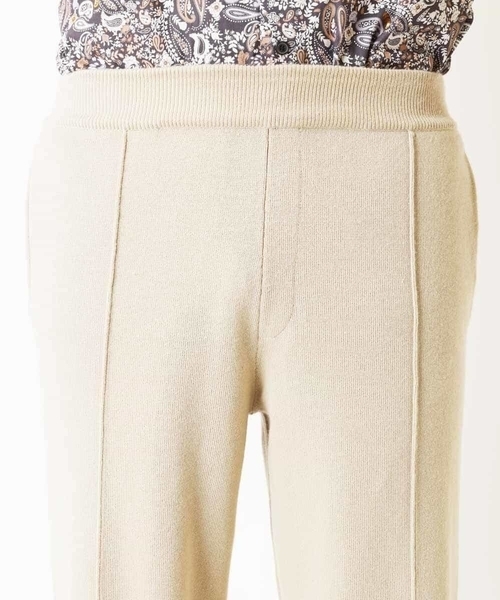 MK MICHEL KLEIN HOMME (エムケーミッシェルクランオム)の「ニットパンツ(その他パンツ・メンズ・アイボリー/ブラック・48/46)」の16枚目の写真