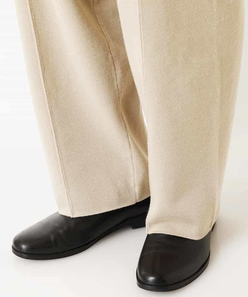MK MICHEL KLEIN HOMME (エムケーミッシェルクランオム)の「ニットパンツ(その他パンツ・メンズ・アイボリー/ブラック・48/46)」の13枚目の写真