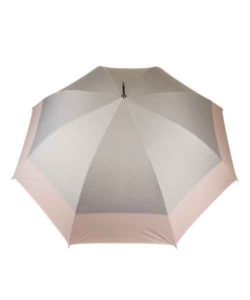 macocca(マコッカ)の「完全遮光 UVカット100% 日傘 晴雨兼用 makez.マケズ ジャンプ傘 パイピング切替(長傘・レディース・ピンクベージュ/ホワイト/グレー/グレイッシュベージュ/モカ/パープル/ネイビー系/ブラウン系・FREE)」の13枚目の写真