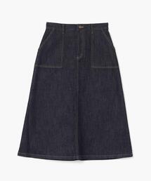 To b. by agnes b. | WG51 SKIRT デニムミディスカート(スカート)