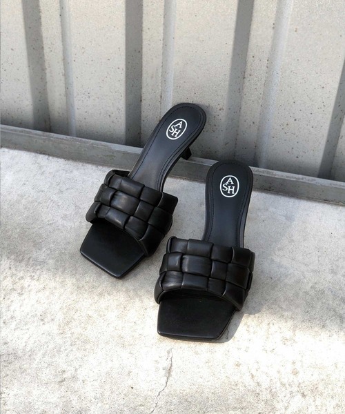 ASH（アッシュ）の「【KIM】パデッドミュールサンダル（サンダル・レディース・ベージュ/ブラック/ラベンダー・35/38/36/39/37）」の16枚目の写真