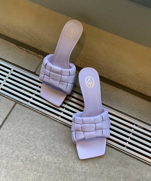 ASH（アッシュ）の「【KIM】パデッドミュールサンダル（サンダル・レディース・ベージュ/ブラック/ラベンダー・35/38/36/39/37）」の19枚目の写真