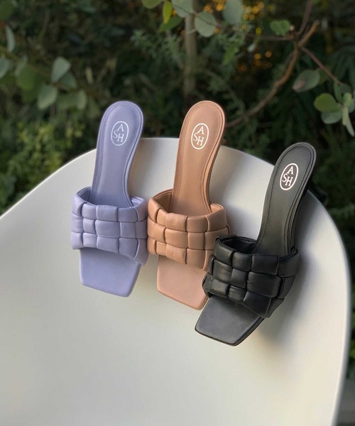 ASH（アッシュ）の「【KIM】パデッドミュールサンダル（サンダル・レディース・ベージュ/ブラック/ラベンダー・35/38/36/39/37）」の9枚目の写真