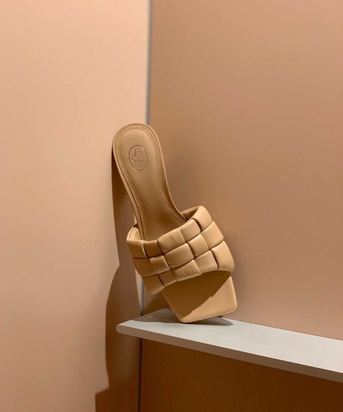 ASH（アッシュ）の「【KIM】パデッドミュールサンダル（サンダル・レディース・ベージュ/ブラック/ラベンダー・35/38/36/39/37）」の21枚目の写真