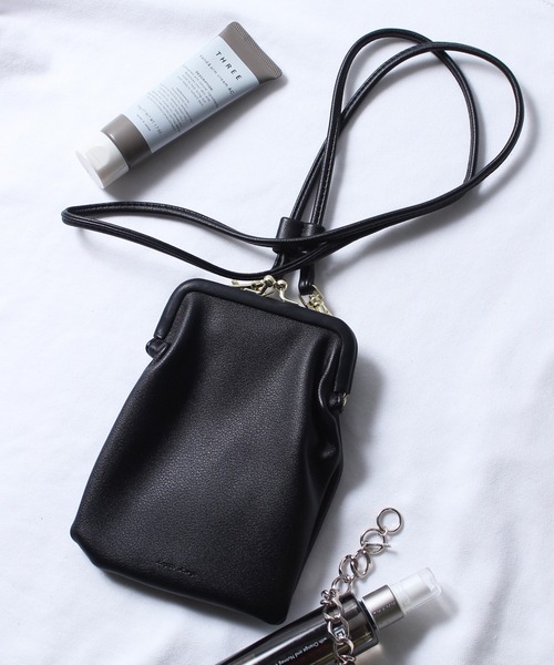 Legato Largo（レガートラルゴ）の「【Legato Largo】レガートラルゴ スマホ ショルダーバッグ ポーチ LH-F2064（ショルダーバッグ・レディース・ブラック/キャメル/グリーン/イエロー/グレイッシュベージュ・FREE）」の20枚目の写真