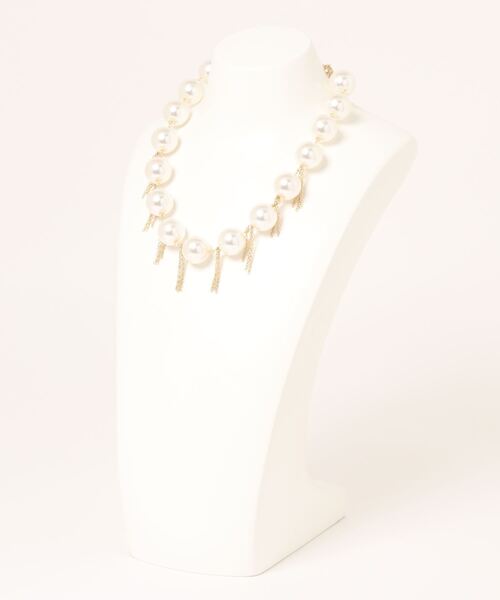 Narcissus(ナルシス)の「【Narcissus】パールフリンジネックレス(ネックレス・レディース・シルバー/ゴールド・FREE)」の5枚目の写真