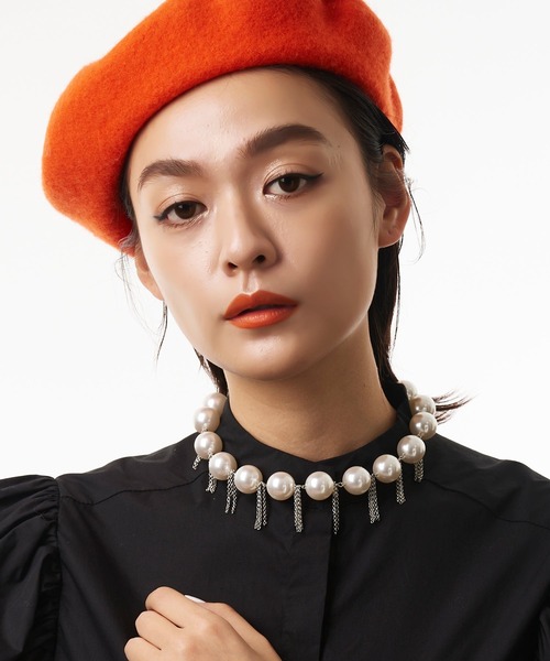 Narcissus(ナルシス)の「【Narcissus】パールフリンジネックレス(ネックレス・レディース・シルバー/ゴールド・FREE)」の1枚目の写真