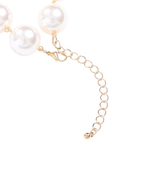 Narcissus(ナルシス)の「【Narcissus】パールフリンジネックレス(ネックレス・レディース・シルバー/ゴールド・FREE)」の4枚目の写真