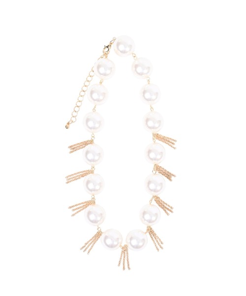 Narcissus(ナルシス)の「【Narcissus】パールフリンジネックレス(ネックレス・レディース・シルバー/ゴールド・FREE)」の9枚目の写真