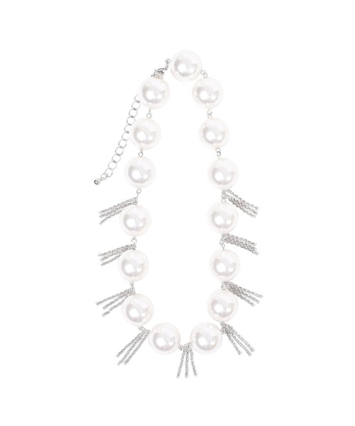 Narcissus(ナルシス)の「【Narcissus】パールフリンジネックレス(ネックレス・レディース・シルバー/ゴールド・FREE)」の7枚目の写真