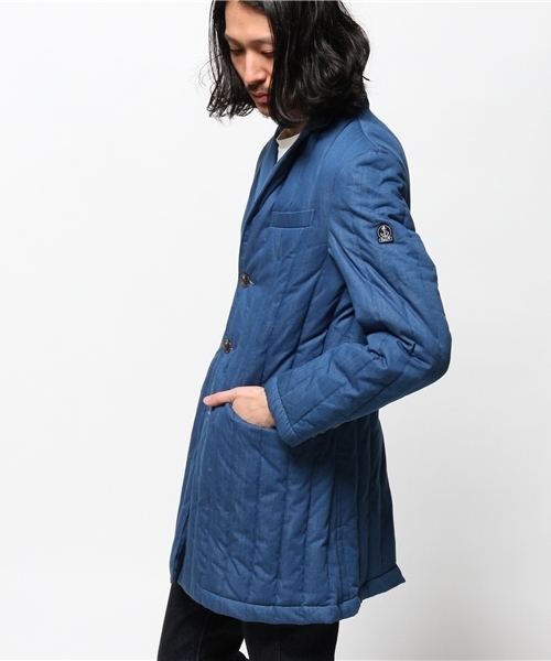 OUTLET（アウトレット）の「【Ciaopanic】デニムDOWNCHESTER（チェスターコート・メンズ・ブルー/インディゴブルー・MEDIUM/LARGE）」の15枚目の写真