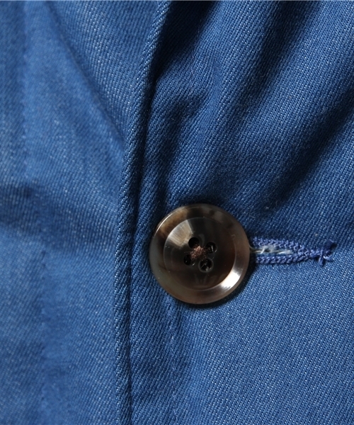 OUTLET（アウトレット）の「【Ciaopanic】デニムDOWNCHESTER（チェスターコート・メンズ・ブルー/インディゴブルー・MEDIUM/LARGE）」の12枚目の写真