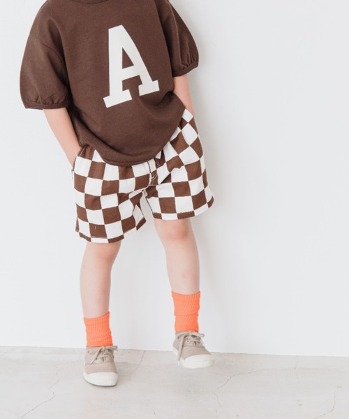 LOWRYS FARM（ローリーズファーム）の「デッキショーツ　274198（その他パンツ・キッズ・ブラック/ブラック系その他/チェック/ホワイト系その他/ピンク/ブラウン系その他/レッド/ブラウン系その他2/グリーン系その他・110cm/140cm/130cm/150cm/120cm）」の5枚目の写真