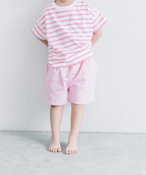 LOWRYS FARM（ローリーズファーム）の「デッキショーツ　274198（その他パンツ・キッズ・ブラック/ブラック系その他/チェック/ホワイト系その他/ピンク/ブラウン系その他/レッド/ブラウン系その他2/グリーン系その他・110cm/140cm/130cm/150cm/120cm）」の7枚目の写真