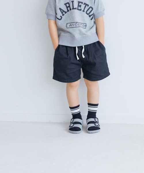 LOWRYS FARM（ローリーズファーム）の「デッキショーツ　274198（その他パンツ・キッズ・ブラック/ブラック系その他/チェック/ホワイト系その他/ピンク/ブラウン系その他/レッド/ブラウン系その他2/グリーン系その他・110cm/140cm/130cm/150cm/120cm）」の3枚目の写真