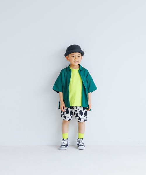 LOWRYS FARM（ローリーズファーム）の「デッキショーツ　274198（その他パンツ・キッズ・ブラック/ブラック系その他/チェック/ホワイト系その他/ピンク/ブラウン系その他/レッド/ブラウン系その他2/グリーン系その他・110cm/140cm/130cm/150cm/120cm）」の19枚目の写真