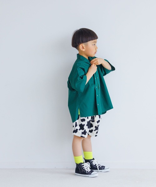 LOWRYS FARM（ローリーズファーム）の「デッキショーツ　274198（その他パンツ・キッズ・ブラック/ブラック系その他/チェック/ホワイト系その他/ピンク/ブラウン系その他/レッド/ブラウン系その他2/グリーン系その他・110cm/140cm/130cm/150cm/120cm）」の13枚目の写真