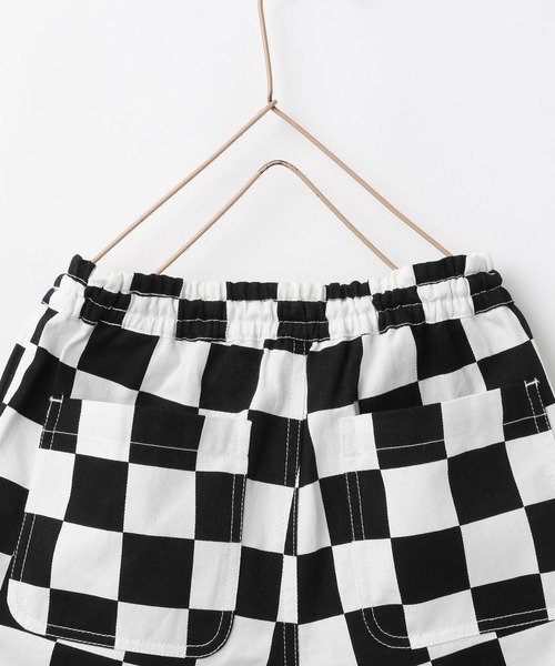 LOWRYS FARM（ローリーズファーム）の「デッキショーツ　274198（その他パンツ・キッズ・ブラック/ブラック系その他/チェック/ホワイト系その他/ピンク/ブラウン系その他/レッド/ブラウン系その他2/グリーン系その他・110cm/140cm/130cm/150cm/120cm）」の14枚目の写真