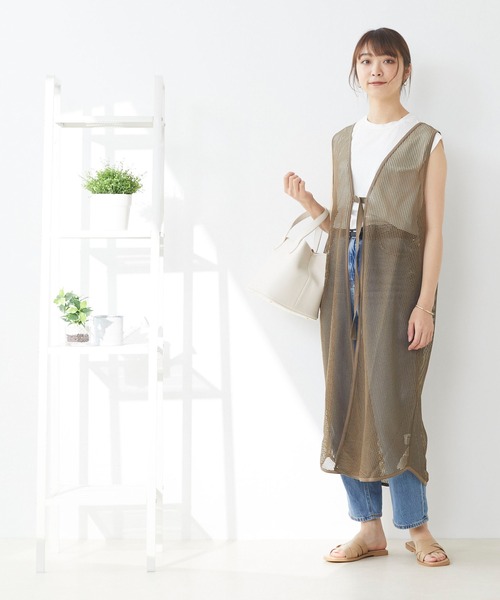 menue（メヌエ）の「スクエアトゥ 編み込み スライドサンダル（サンダル・レディース・イエロー/ブラック/ブラウン/ベージュ/アイボリー・M/S/3L/XS/L/LL）」の19枚目の写真